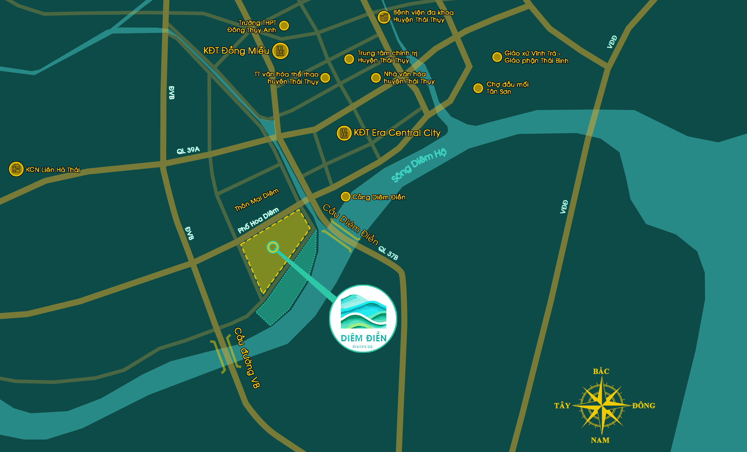 Dự án Khu đô thị Diêm Điền Riverside